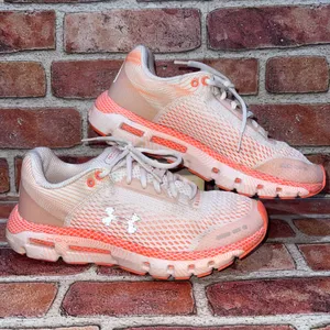 Pre-Owned Under Armour HOVR Infinite Mojave Pink Running Shoe Sz 8.5 3022570-800 thumbnail 4