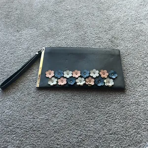 Coquette Floral Applique Wristlet Clutch Pastel Cottagecore Purse thumbnail 3