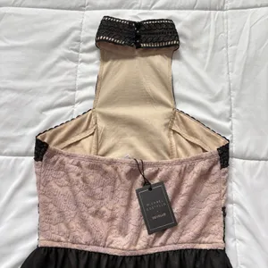 Venus NWT Michael‎ Costello X Revolve Mini Dress Womens XS Black Pink Fairy Whimsigoth thumbnail 10