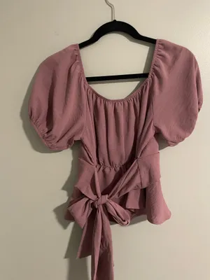 Altar'd State Purple Top thumbnail 2