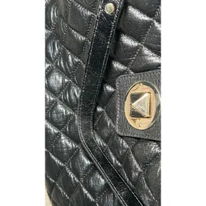 Kate Spade Gold Coast‎ Janica Black Quilted Leather Chain Hobo Shoulder Bag thumbnail 7