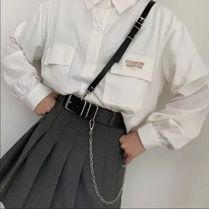 Black Suspender Cross Strap Harness Belt New thumbnail 4