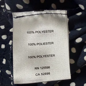 Adrienne Vittadini Black and White Polka Dot Wide-Leg Pants thumbnail 7