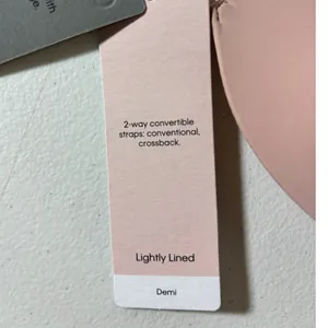 Calvin Klein NWT 32B Sculpt Lightly Lined Demi Bra Pink 2-Way Convertible Straps thumbnail 9