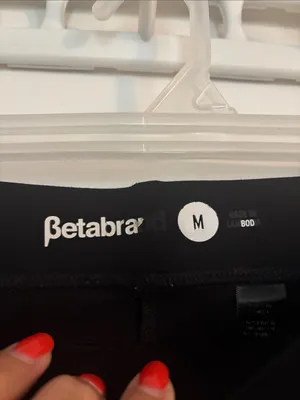 Betabrand Black Ponte Bootcut Pants thumbnail 2