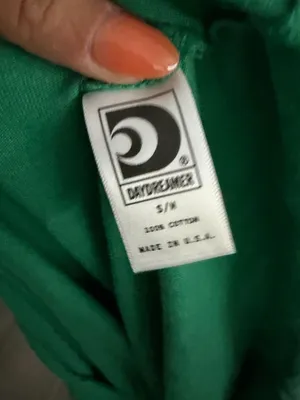 DAYDREAMER Green Blue Raglan Long sleeve Top Size S/M thumbnail 7