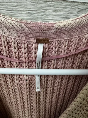 Free people sweater vest knit small thumbnail 2