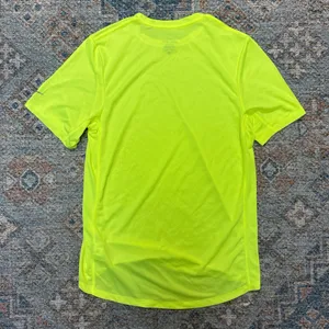 Nike Women's Neon Yellow Short Sleeve Tee thumbnail 3