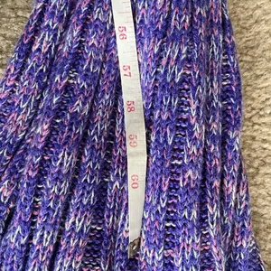 Mermaid Snuggle Blanket Purple pink white Adult Size Tail Knit Sleeping Bag thumbnail 8