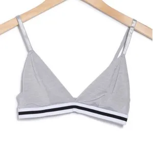 French Affair Bra, Small, Gray, Adjustable Straps, NEW thumbnail 1