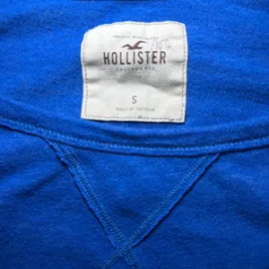 Hollister Blue Long Sleeve Top Womens Small Scoop Neck Raglan Casual Shirt‎ thumbnail 9