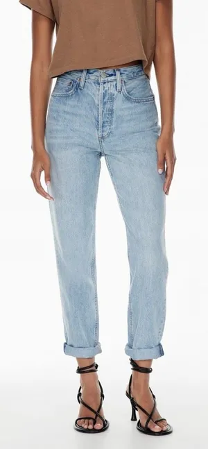 Aritzia Denim Forum BF High-Rise Loose 28L Jeans Size 26 thumbnail 1