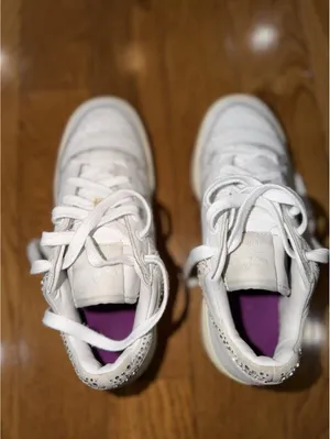 Size 6.5 US Women’s Adidas Forum Bold Crystal White Women thumbnail 5