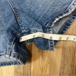 Zara Denim Shorts Duo - Blue and Black size 14 thumbnail 8