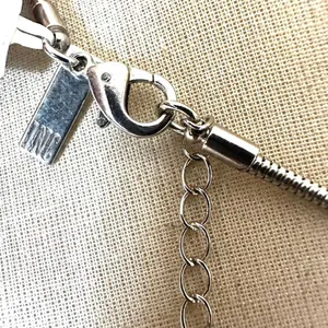 INC Silver-Tone Fringe Collar Necklace thumbnail 5
