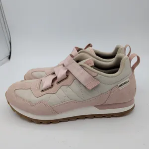 Merrell Alpine Strap Womens Pink Suede‎ Textile Sneakers Shoes J99452 Size 8 thumbnail 2