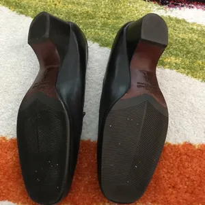 Cole Haan City black leather low heeled loafers 7B thumbnail 6