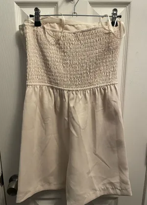 TJ Maxx Cream Romper thumbnail 1