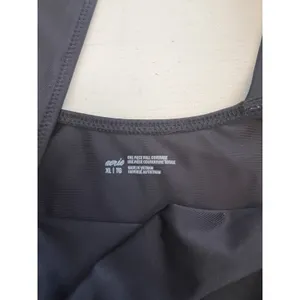 Aerie Womens Black Plunge Front Tie‎ One Piece Swimsuit Full Coverage XL NWT thumbnail 4