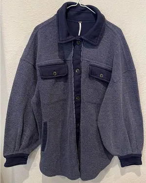 FREE PEOPLE Ruby Jacket In Indigo (M) thumbnail 8