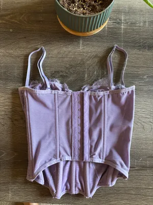 Urban Outfitters Lavender Corset Top thumbnail 4