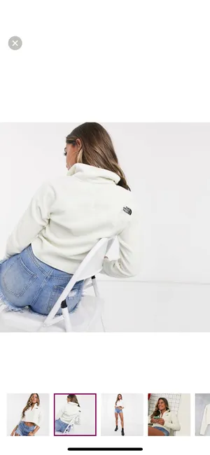 cropped Quarterzip fleece thumbnail 2