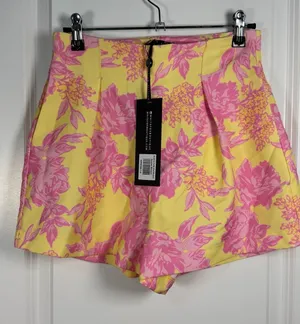 White Fox Boutique Sunshine On My Mind Shorts in Summer Blossom thumbnail 1