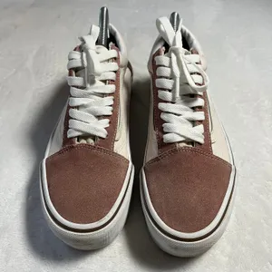 Vans Old Skool Stackform Platform Shoe Sneaker Earthy Blocking Size W9.5/M8 thumbnail 3