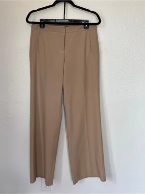 Vintage 90s Express Khaki Wide Leg Trousers thumbnail 2