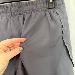 Starting Point gray pull on drawstring active‎ athletic woven lined gym shorts L Size L thumbnail 4