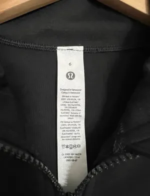 Define Jacket Luon Lululemon Black thumbnail 3