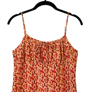 Vintage Fashion Bug Floral Babydoll Mini Slip Dress Y2K Boho Fairy Grunge thumbnail 2