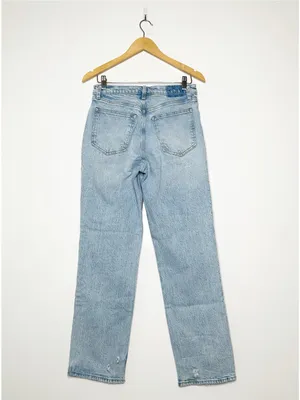 Abercrombie & Fitch The 90’s Straight Ultra High Rise Jeans Size 28/6R thumbnail 4