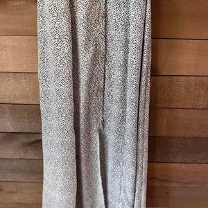 Sienna Sky Black White Speckled Midi Sundress Adjustable Strap Dress thumbnail 4