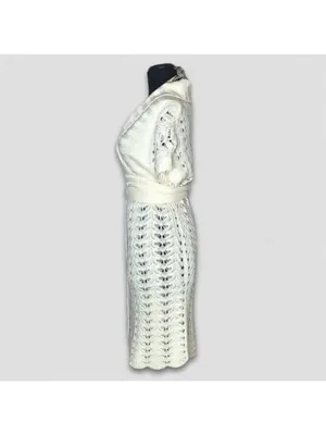 Moda Internacional Victoria's Secret Cable Knit Sweater Dress thumbnail 3