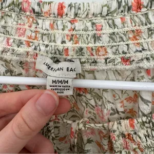 American Eagle Floral Long Sleeve Blouse thumbnail 5