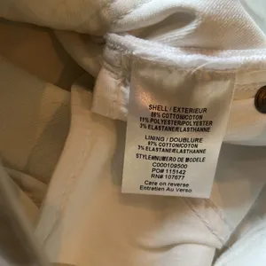 NWT Alice + Olivia Stacey Bell White BK Knee Seam Size 24 thumbnail 7
