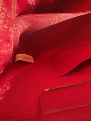 kate spade Red Smooth Leather Sawyer Street Tory Tote with Charm thumbnail 11