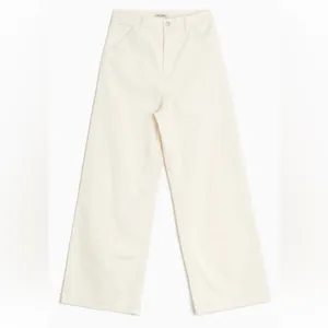 🌟Carhartt🌟 Wip Wide Leg Cotton Stretch Carpenter Pant White Sz 26 thumbnail 2