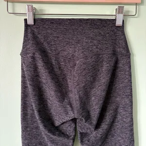 Alo Yoga Alosoft High-Waist 7/8 Heather Gray Highlight Leggings thumbnail 6