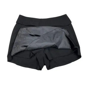 L'Atiste By Amy Black Foldover Skort Skirt Size‎ XS thumbnail 3