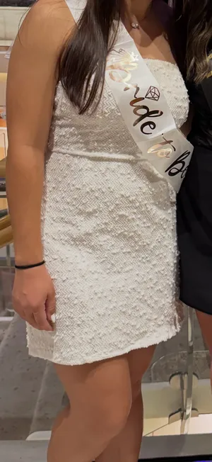 Francesca's Dress White thumbnail 1