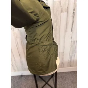 JYY Faux Fur Jacket Removable Raincoat Green Size S thumbnail 7