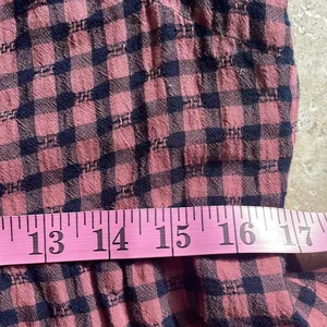Madewell Short-Sleeve Tiered Mini Dress in Gingham Check thumbnail 11