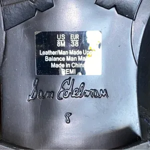 Sam Edelman Womens Remi Over The Knee Black Leather Lug Sole Grunge Boots Size 8 thumbnail 8