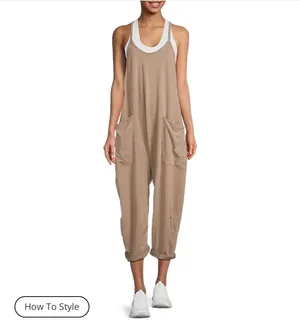 Free People Hot Shot Onesie Mocha Latte thumbnail 2