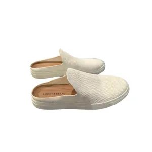 Lucky Brand Larlan Mule Slip On Knit Off White Womens Casual Capsule Wardrobe 10 thumbnail 3