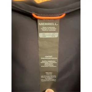 Merrell jacket windbreaker ￼size S black zip up, zip pockets (1559) thumbnail 4