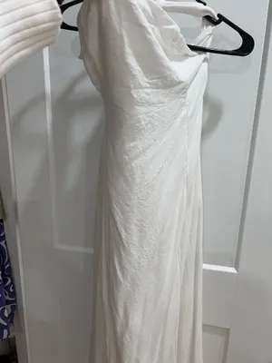 Japna White Strapless dress thumbnail 4