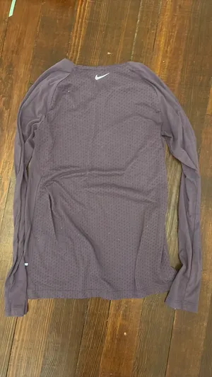 Nike Dri Fit Long Sleeve Running Shirt thumbnail 3